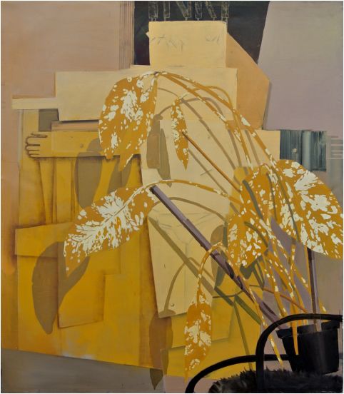 Krucifix, olej na pltn, 200 x 180 cm, 2012-13
