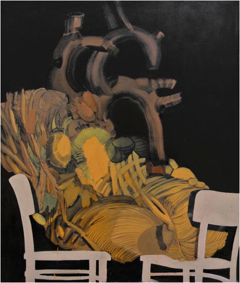 Srdce, olej na pltn, 200 x 160 cm, 2012-13