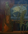 Pugt (pampelika), olej na pltn, 200 x 170 cm, 2013/14