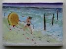 Florida,  olej na pltn, 15.5x22 cm, 2004