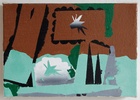 Bez nzvu,  email na pltn, 15.5x22 cm, 2006
