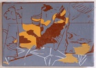Portiere,  enamel paint on canvas, 15.5x22 cm, 2006